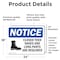 Signmission 18 in Height, 24 in Width, Vinyl Decal, Rectangle OS-2PACK-NS-D-1824-L-10686 - alternate 5